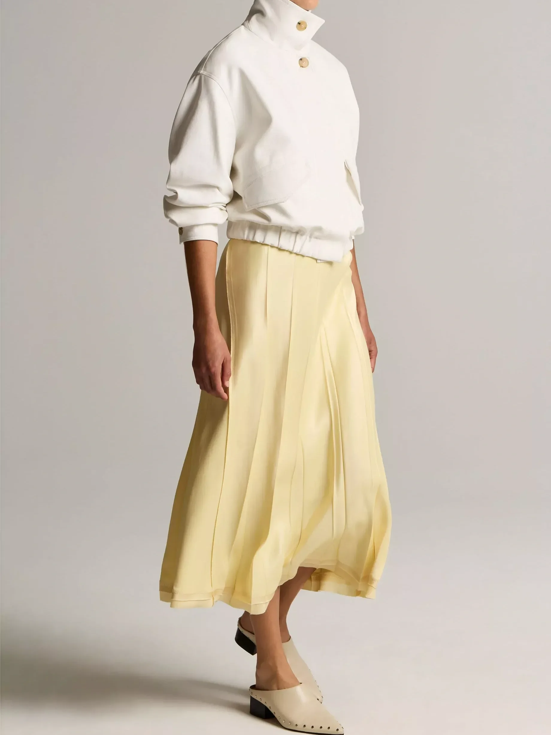 Deborah Kent's Boutique in South Tampa — Asymmerical Mule in Off